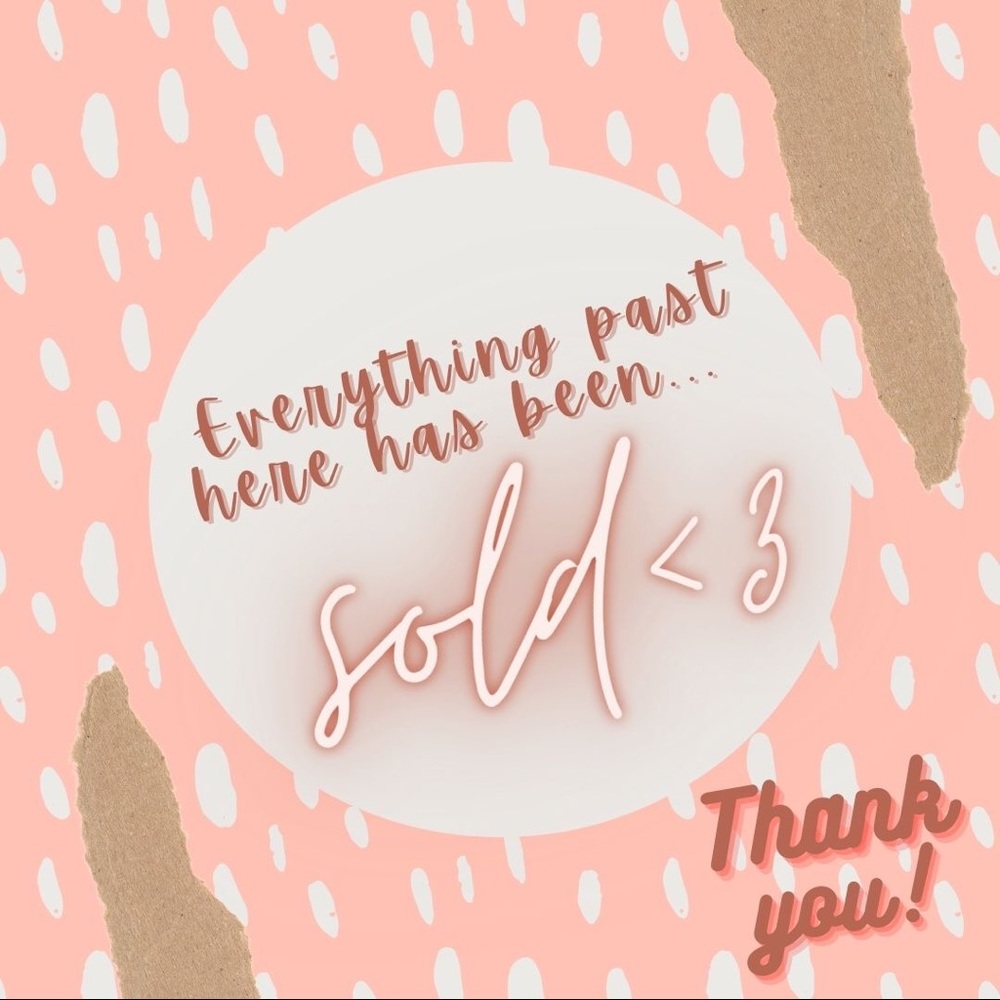 SOLD 🤩 All thanks to you!!!